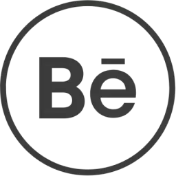 Outline Behance Logo