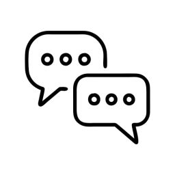 Outline Chat Bubbles