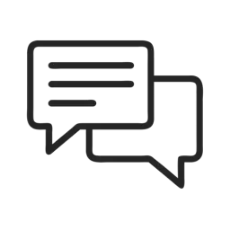 Outline Chat Vector