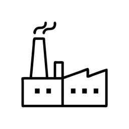 Outline Factory Icon