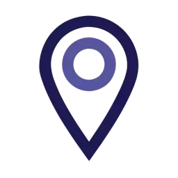 Outline Location Map Icon
