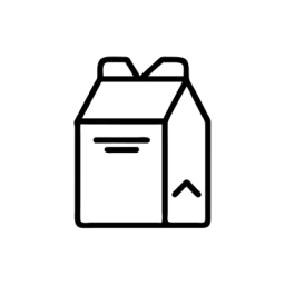 Outline Package Icon Black