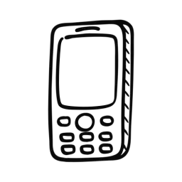 Outline Phone Free Vector