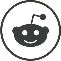 Outline Reddit Vector Logo