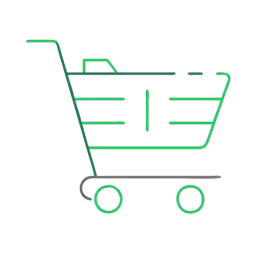 Outline Shopping Cart