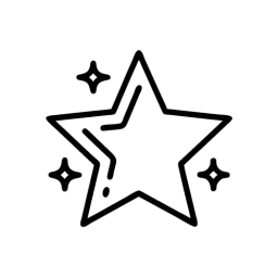 Outline Stars Icon