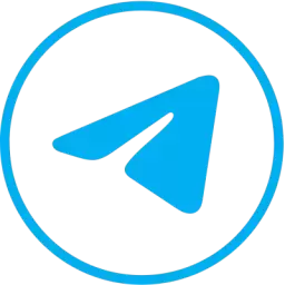 Outline Telegram Logo