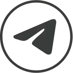Outline Telegram Vector Logo