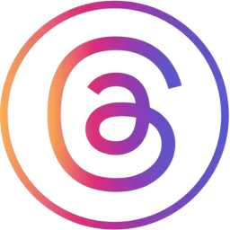 Outline Threads Logo