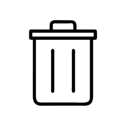 Outline Trash Vector