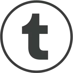 Outline Tumblr Vector Logo