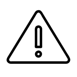 Outline Warning Icon