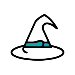 Outline Witch Hat Ico