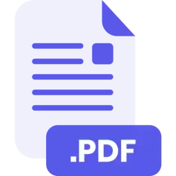 PDF File Format Icon