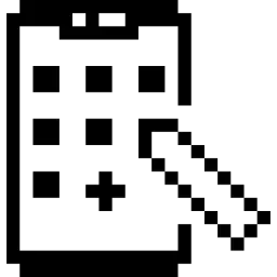 Phone Tablet Pixel Icon