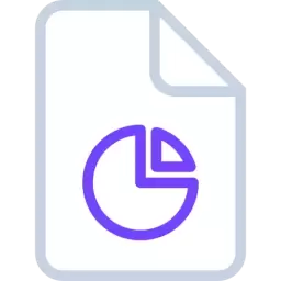 Pie Chart Folder Icon