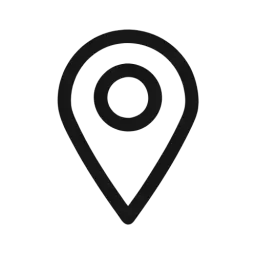 Outline Location Pin Icon