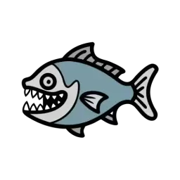 Piranha Free Symbol
