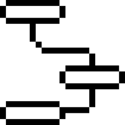 Pixel Hierarchy Icon
