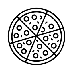 Pizza Free Symbol