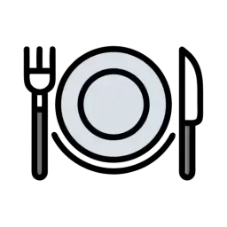 Plate Cutlery Free Icon