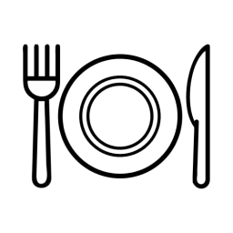 Plate Cutlery Icon Free
