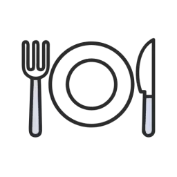 Plate Cutlery Icon SVG