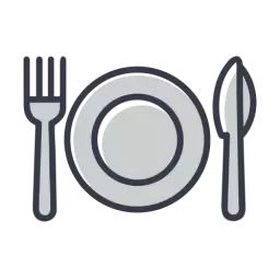 Plate Cutlery Symbol SVG Free
