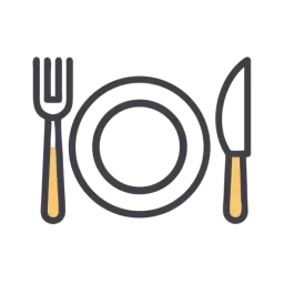 Plate Cutlery Vector SVG Free