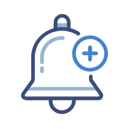 Plus Bell Icon