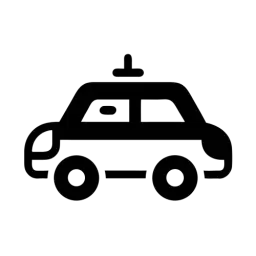 Police Car Free Symbol