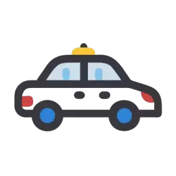 Police Car Free Vector