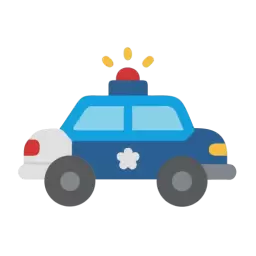 Police Car Icon Free