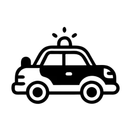 Police Car Vector Free