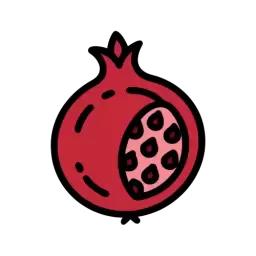 Pomegranate Icon SVG Free