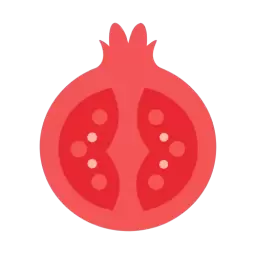 Pomegranate SVG Symbol