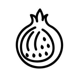 Pomegranate Symbol SVG