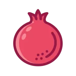 Pomegranate Vector SVG