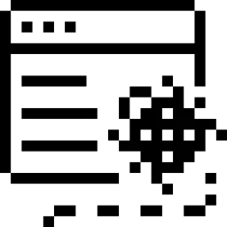 Programming Bugs Pixel Icon