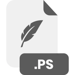 PS File Format Icon