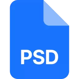 PSD File Format Free Icon