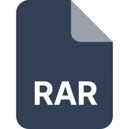 RAR File Format Free Icon