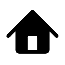 Real Estate Icon Black White