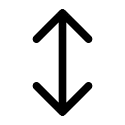 Resize Vertical Icon SVG