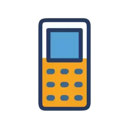 Retro Phone Vector