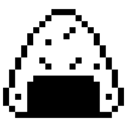 Rice Ball Pixel Icon