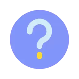 Rounded Question Free Icon