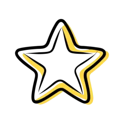 Rounded Star Vector
