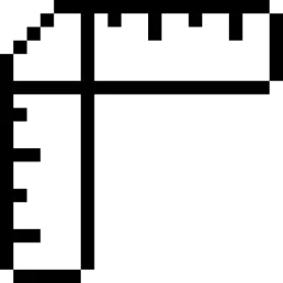 Ruler Pixel Icon