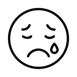 Sad Emoji SVG